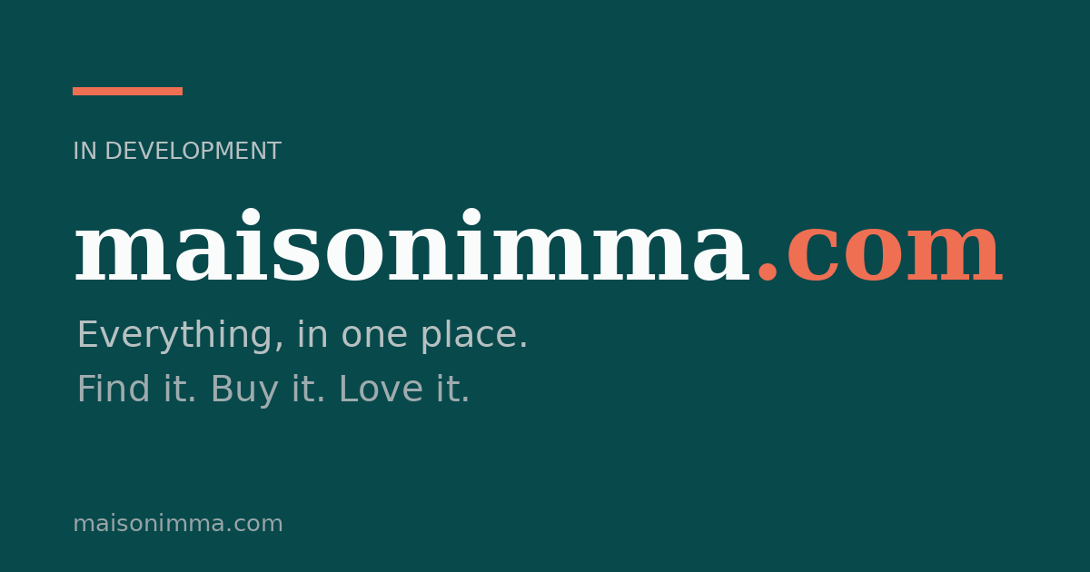 Link preview image for maisonimma.com